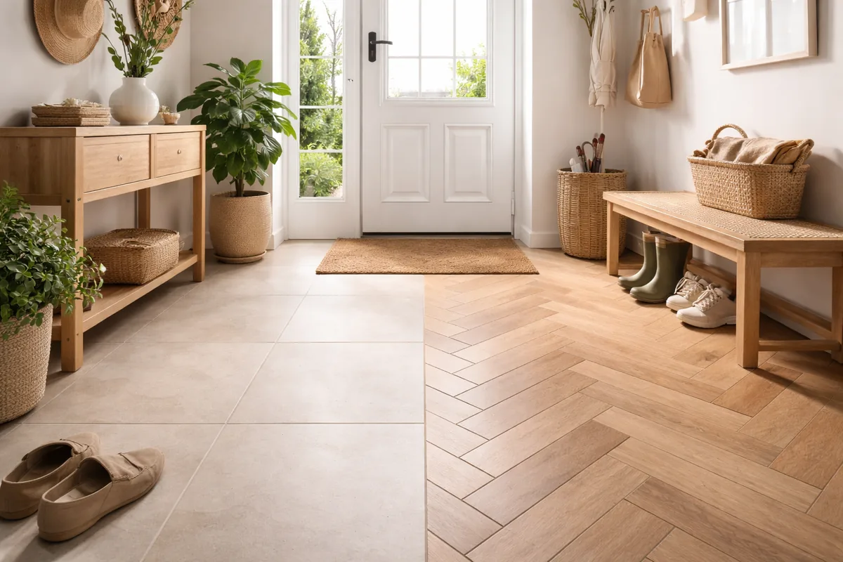 Comment bien choisir son revêtement de sol pour une entrée de maison