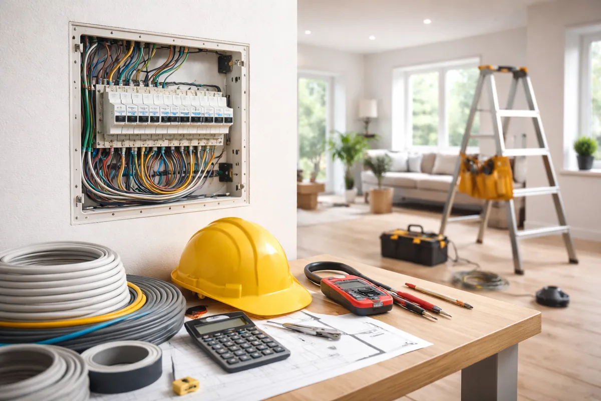 Quel budget pour refaire l'électricité dans une maison de 100 m²