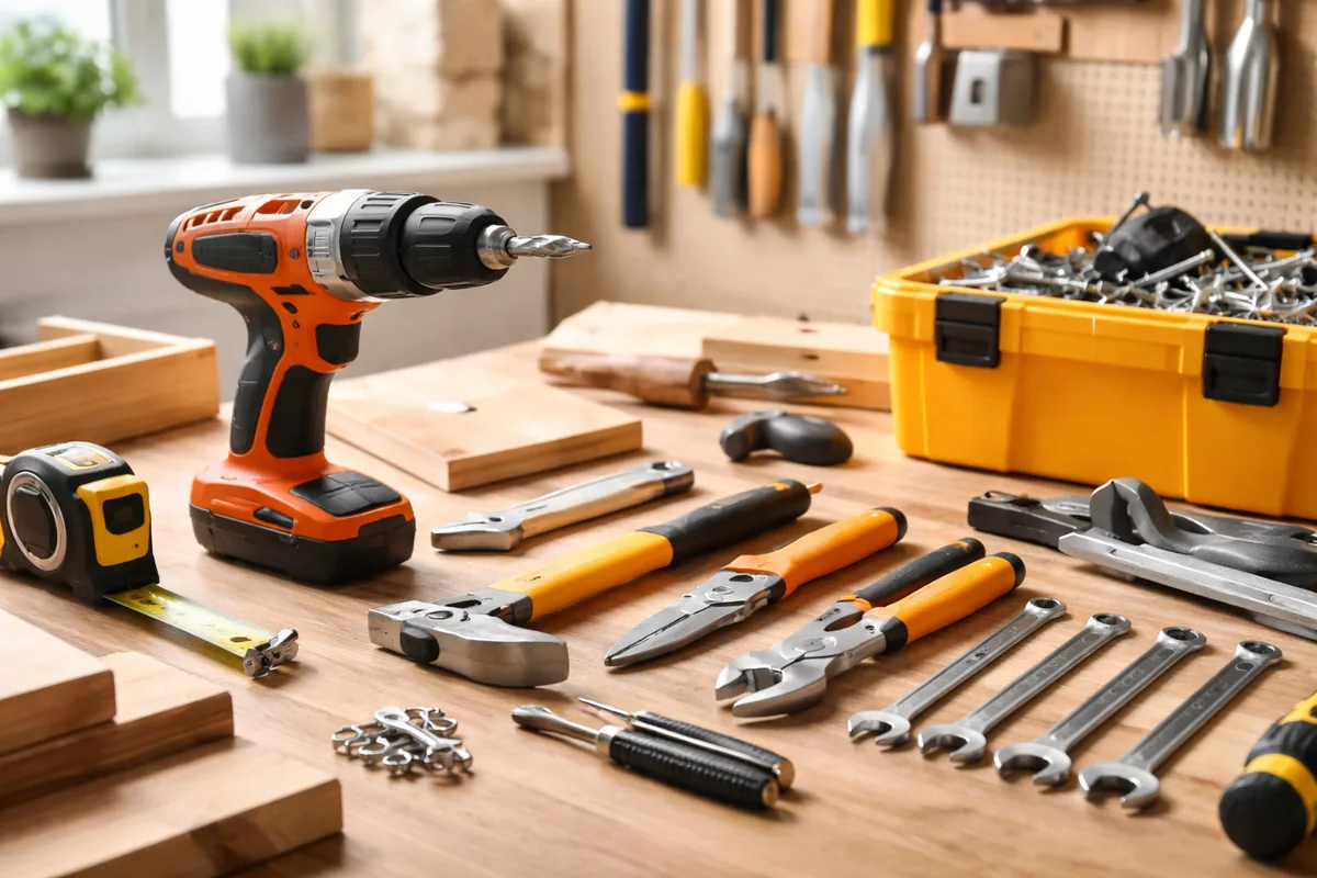 Comment choisir les bons outils de bricolage pour débutants